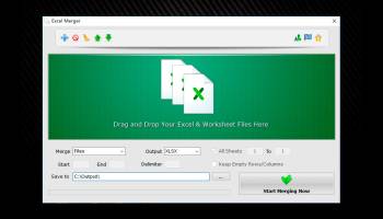 Excel Merger screenshot