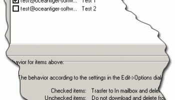 Oceantiger Mail screenshot