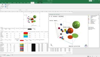 5dchart Add-In for MS Excel screenshot
