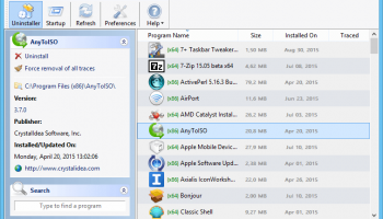Uninstall Tool screenshot
