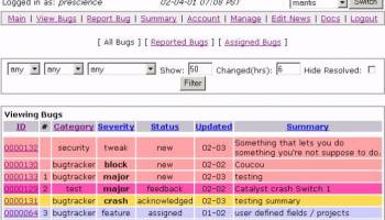 BitNami Mantis Stack screenshot