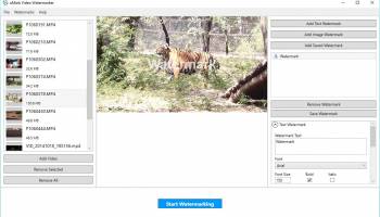 uMark Video Watermarker screenshot
