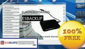 EuropeSoftwares EsBackup screenshot