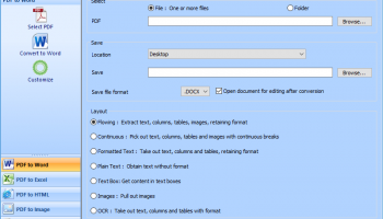 PDF Converter Ultimate screenshot