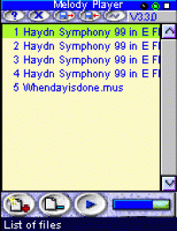 Melody Player screenshot