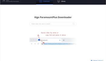 Kigo ParamountPlus Video Downloader screenshot