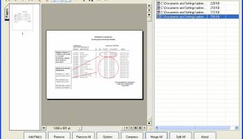 TIFF Compressor screenshot