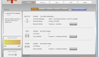 SpiderOak screenshot