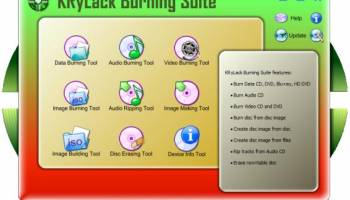 KRyLack Burning Suite Free screenshot