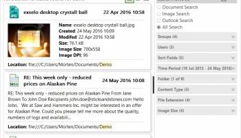 Exselo Desktop screenshot