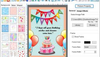 Birthday Cards Maker screenshot