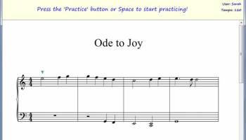 PlayPerfect Music Practice Software screenshot