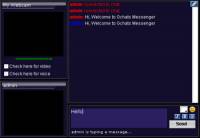 Web Messenger screenshot