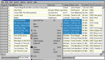Movielist Deluxe screenshot