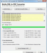 How to Convert EML to PDF screenshot