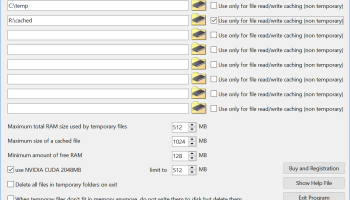 GiMeSpace RAM Folder Pro screenshot