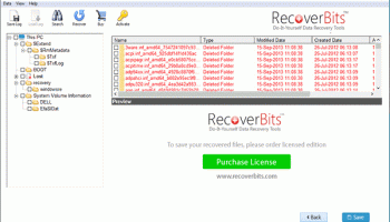 Retrieve Permanently Deleted Files screenshot
