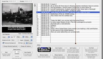 MovieCaptioner screenshot