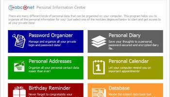 1-abc.net Personal Information Center screenshot