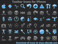 Toolbar Icons for iPhone screenshot