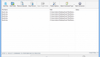 Excel Workbook Binder screenshot