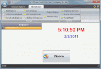 CKZ Time Clock Free Edition screenshot