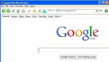 Rista Web Browser screenshot