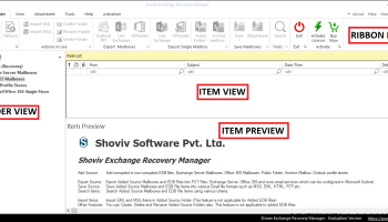Shoviv Exchange to Office 365 Migration Tool screenshot