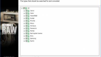 Ultimate Raw Photo Converter screenshot