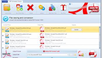 Adobe PDF Converter screenshot