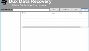 Recover EDB to PST File screenshot
