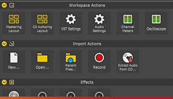 Sound Forge Audio Studio screenshot