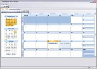 NetObjects Web Calendar screenshot