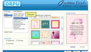 Greeting Cards Designing Software screenshot