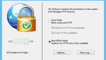 SSL Enforcer screenshot