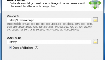 Office Image Extraction Wizard screenshot