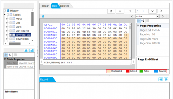 Freeware SQLite Viewer screenshot