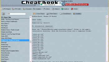 CheatBook Issue 11/2014 screenshot