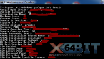 Google Apps Manager x64 screenshot
