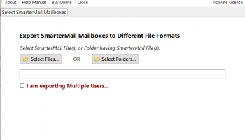 SpecyTech SmarterMail Migrator Tool screenshot
