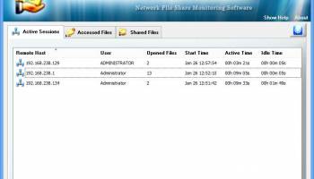 Network Share Monitor screenshot