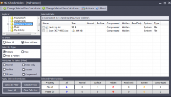 MZ Check Hidden screenshot