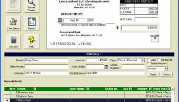 EZ DepositSlip screenshot