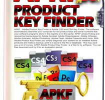 Adobe Product Key Finder screenshot