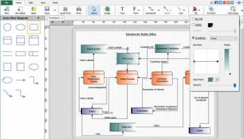 ClickCharts FlowCharts Software Pro screenshot