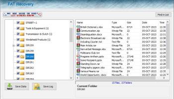 FAT Hard Disk Undelete Software screenshot