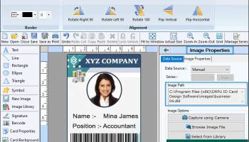 Employee ID Cards Maker screenshot