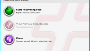 Data Rescue 5 for Windows screenshot
