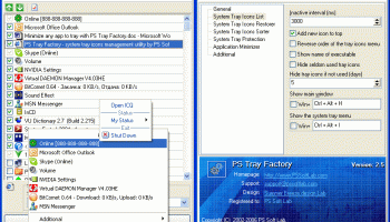 PS Tray Factory screenshot