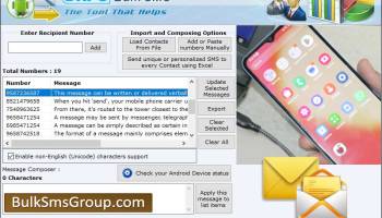 Free Text SMS Android screenshot